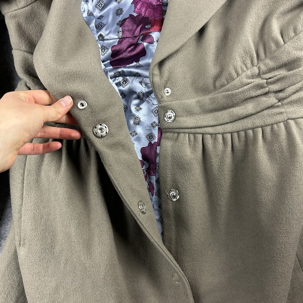 Odd Molly Coat Women's Large (3) Wool Cashmere Blend Anthropologie Cowgirlcore - Picture 9 of 13